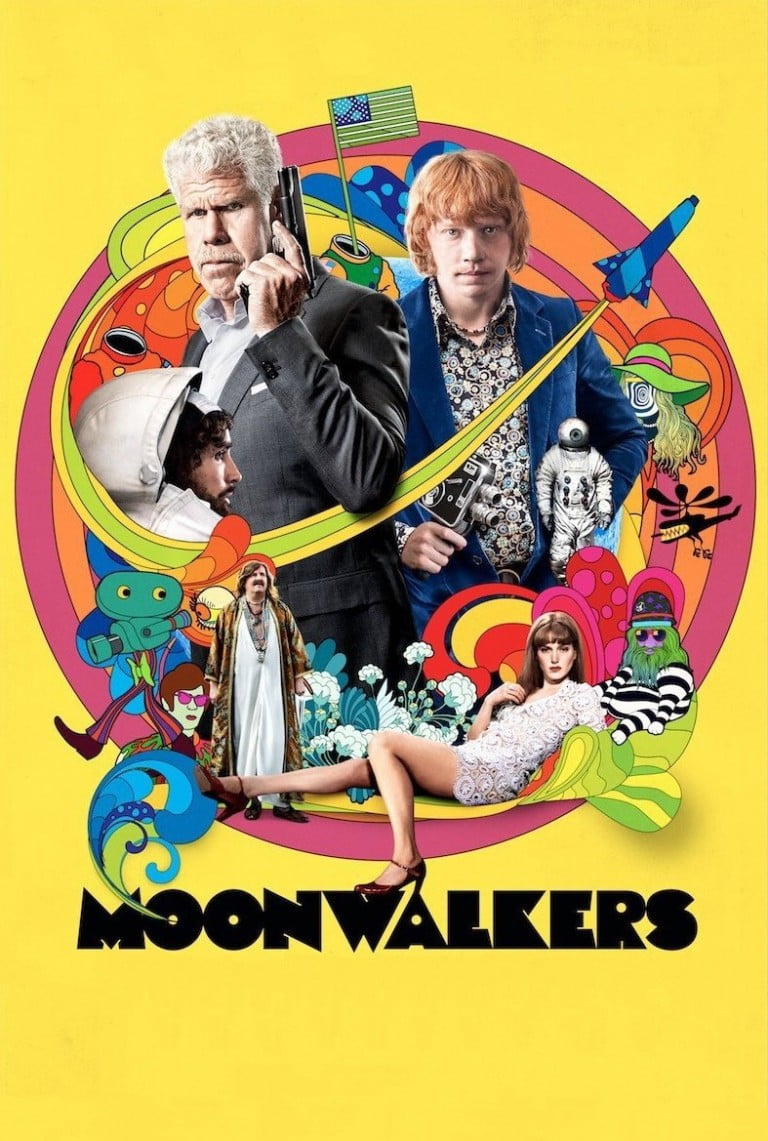 Poster for the filmen "Moonwalkers"