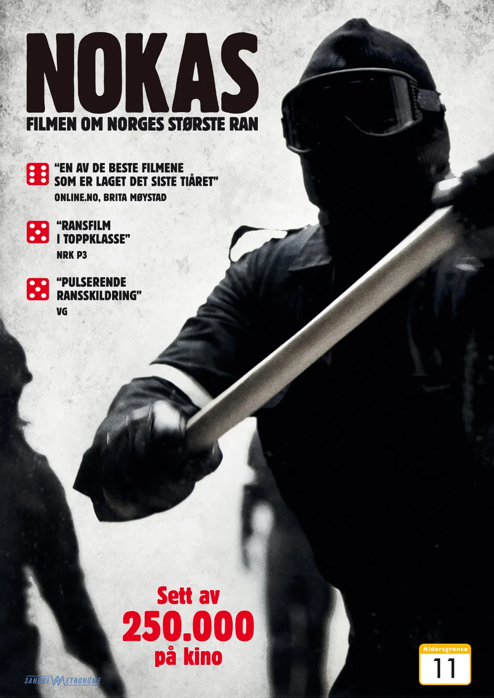 Poster for the filmen "Nokas"