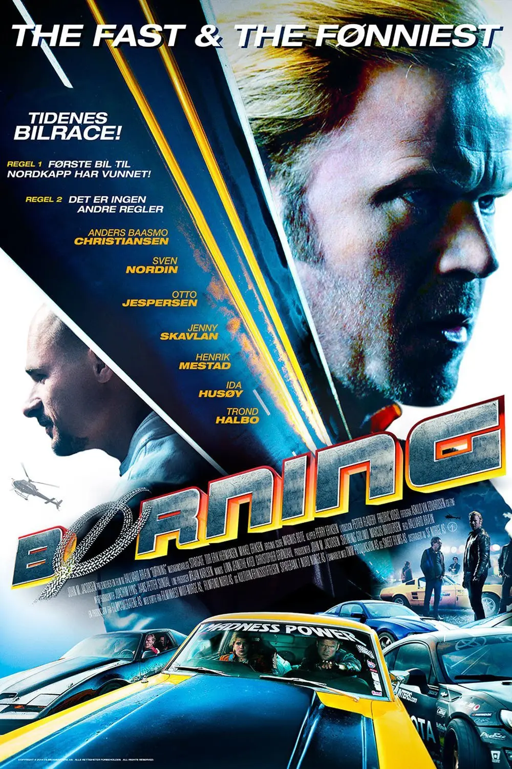 Poster for the filmen "Børning"