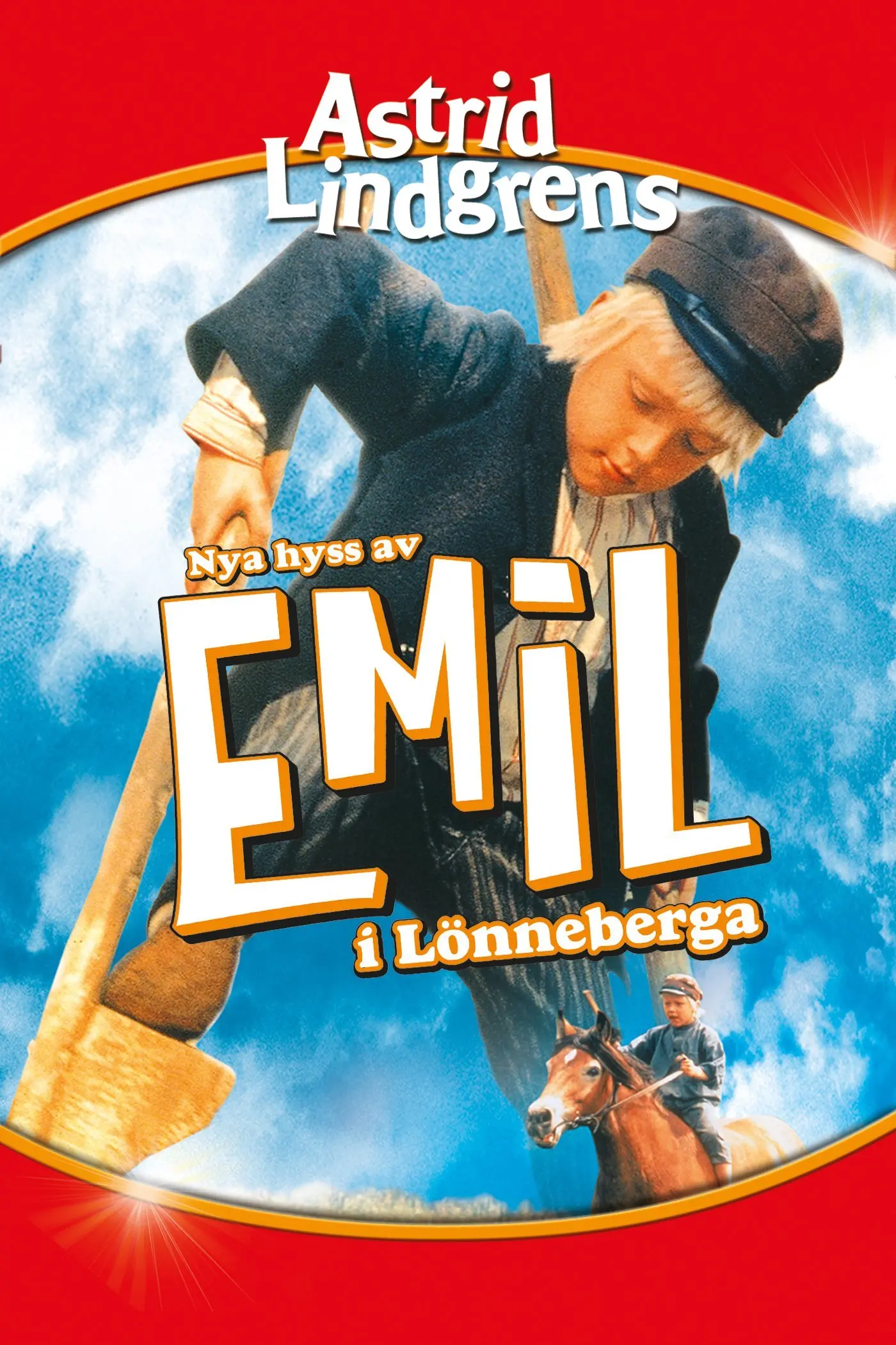 Poster for the filmen "Nye streker av Emil i Lønneberget"