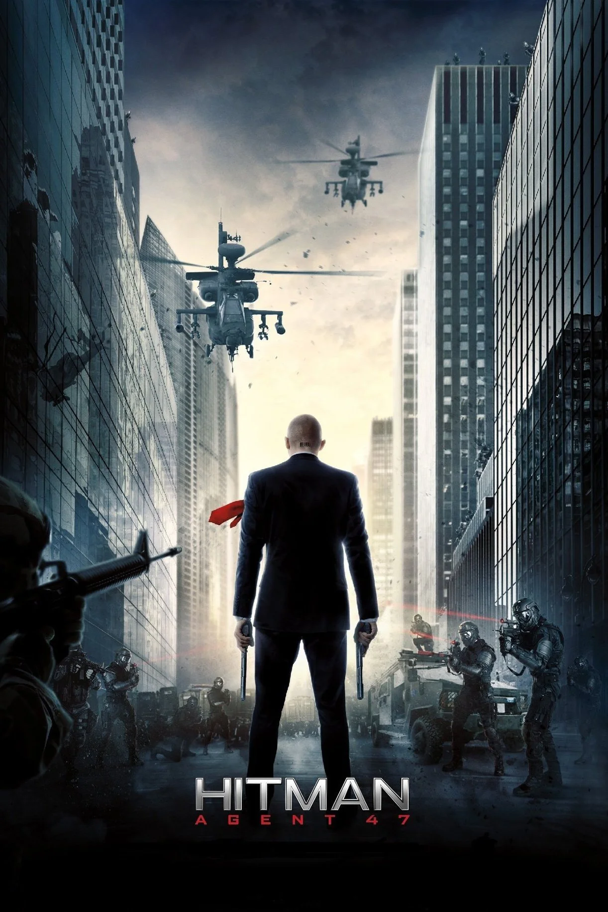 Poster for the filmen "Hitman: Agent 47"
