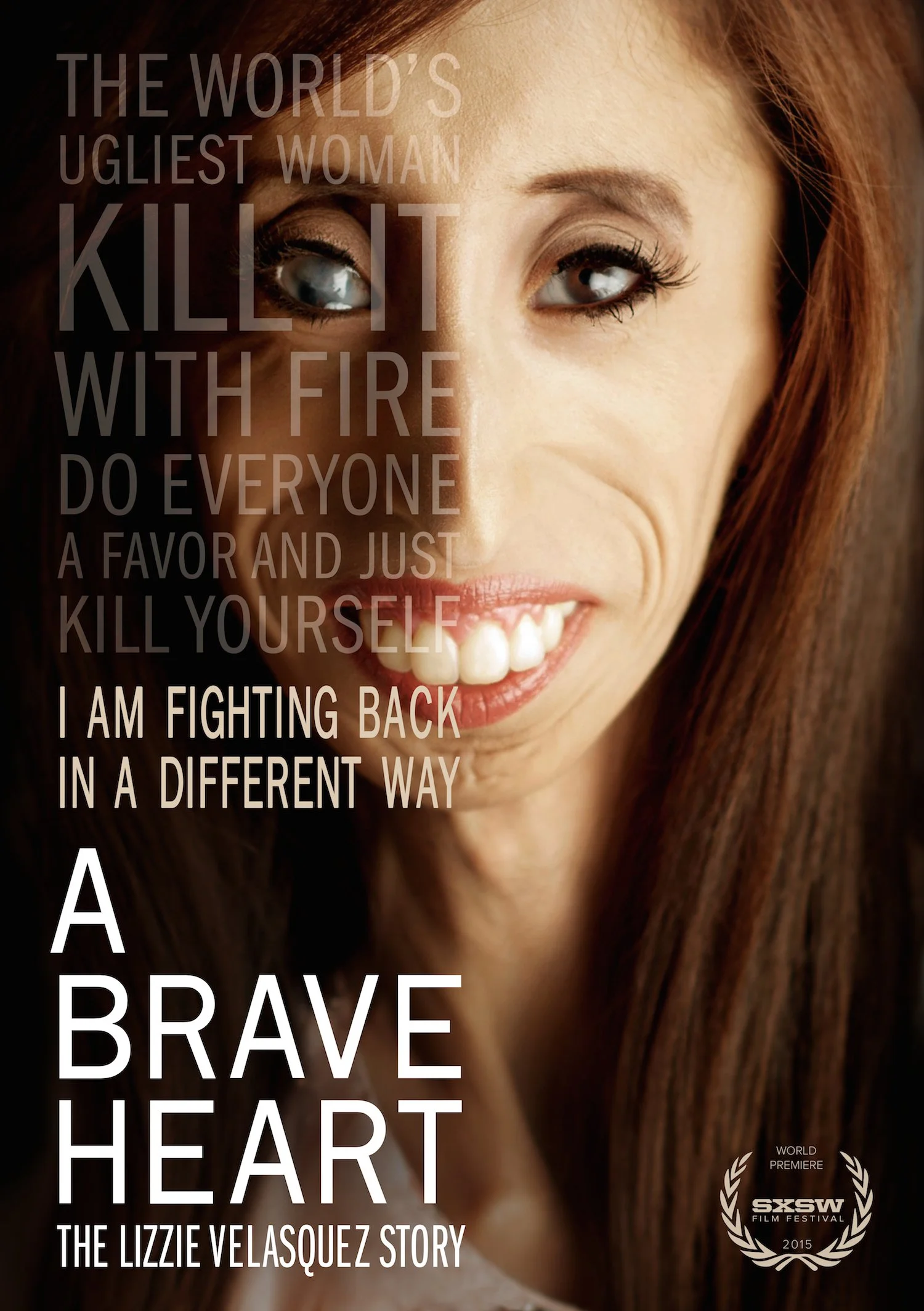 Poster for the filmen "A Brave Heart: The Lizzie Velasquez Story"