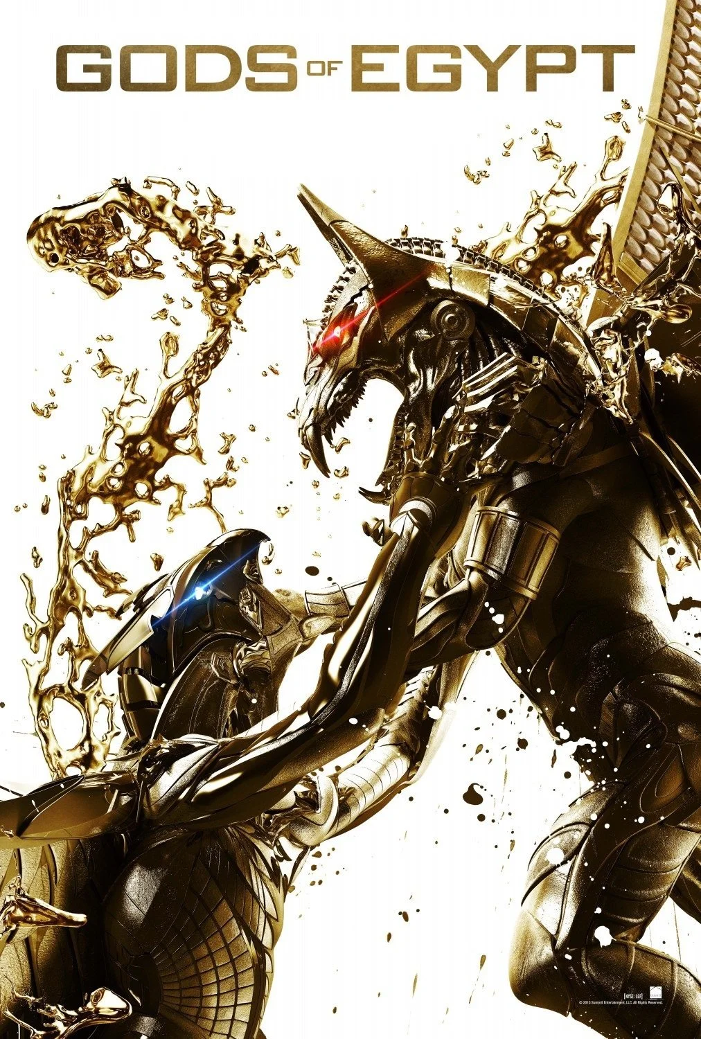 Poster for the filmen "Gods of Egypt"
