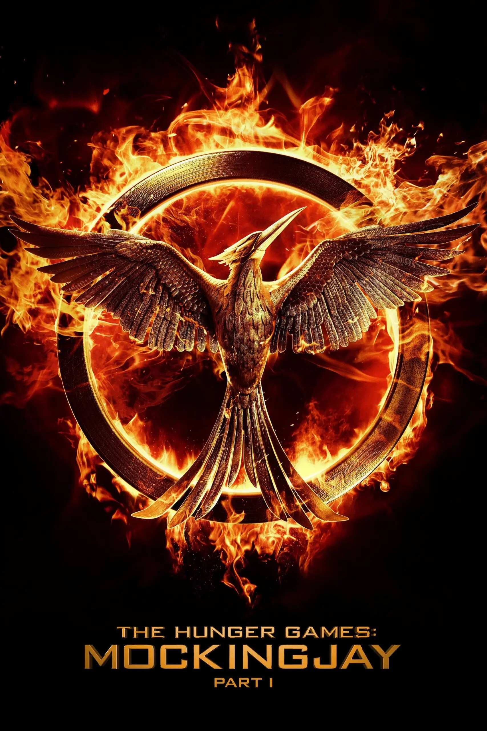 Poster for the filmen "The Hunger Games: Mockingjay - Part 1"