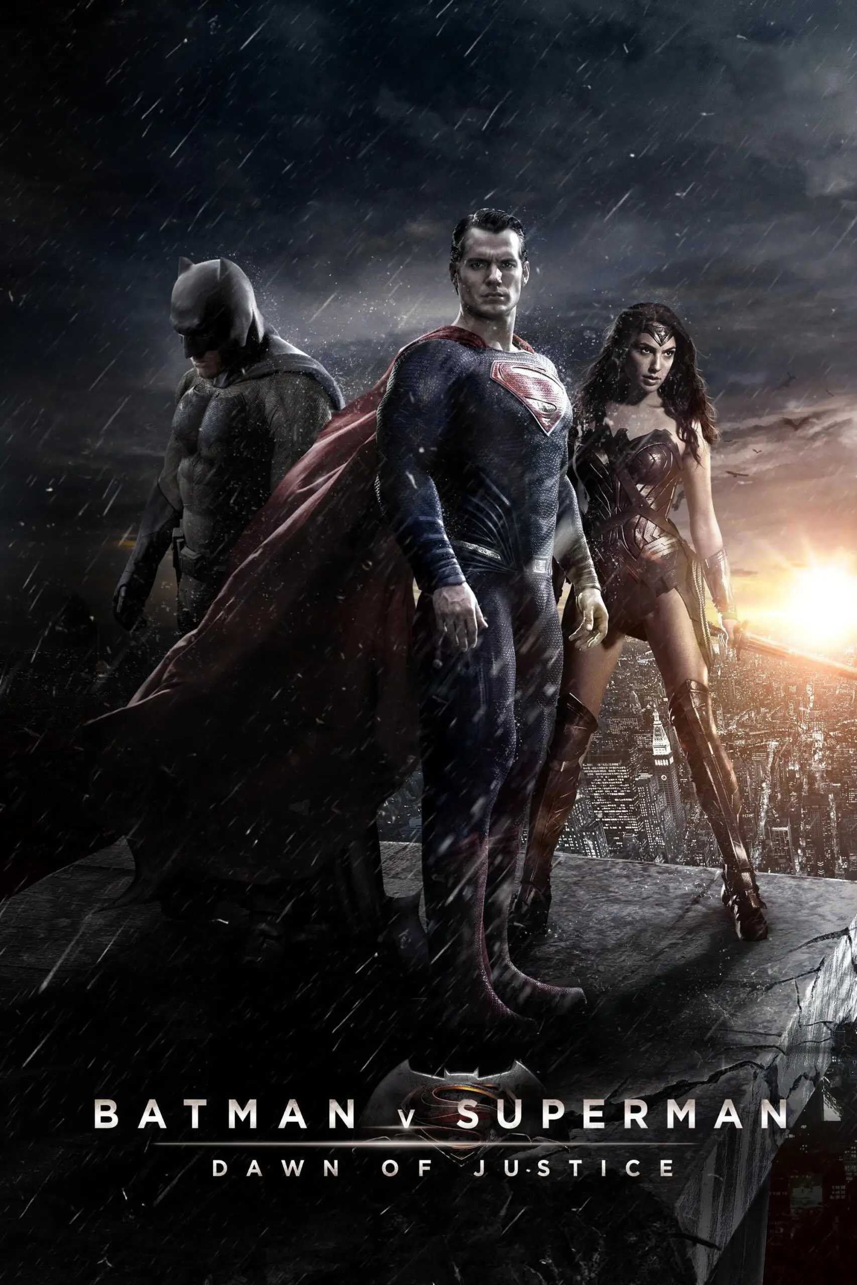 Poster for the filmen "Batman v Superman: Dawn of Justice"