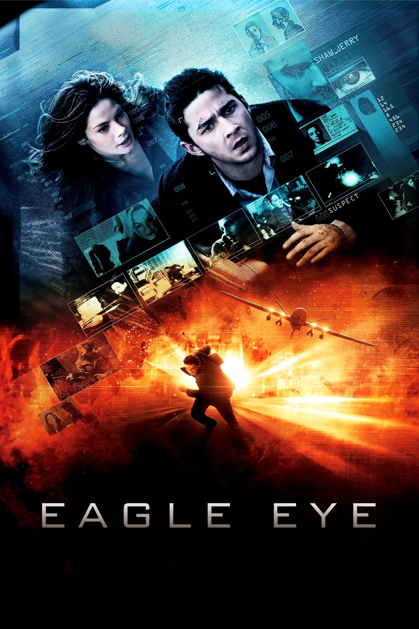 Poster for the filmen "Eagle Eye"