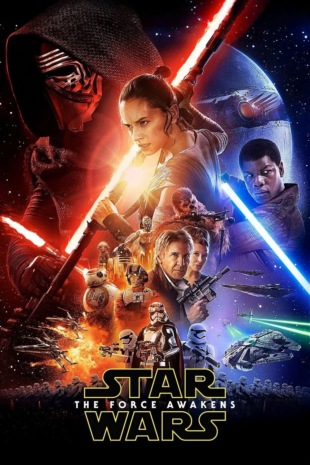 Poster for the filmen "Star Wars: The Force Awakens"