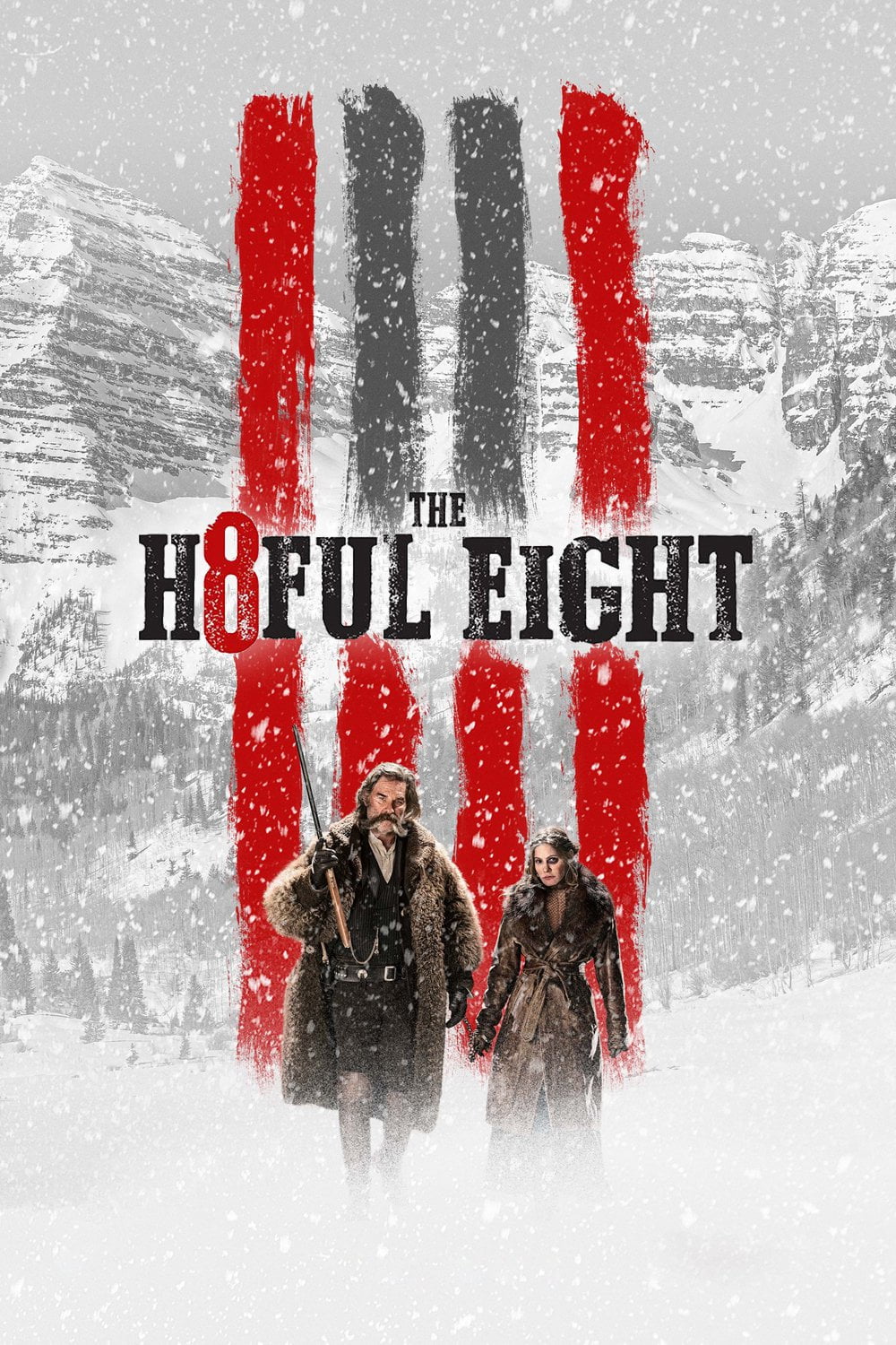 Poster for the filmen "The Hateful Eight"