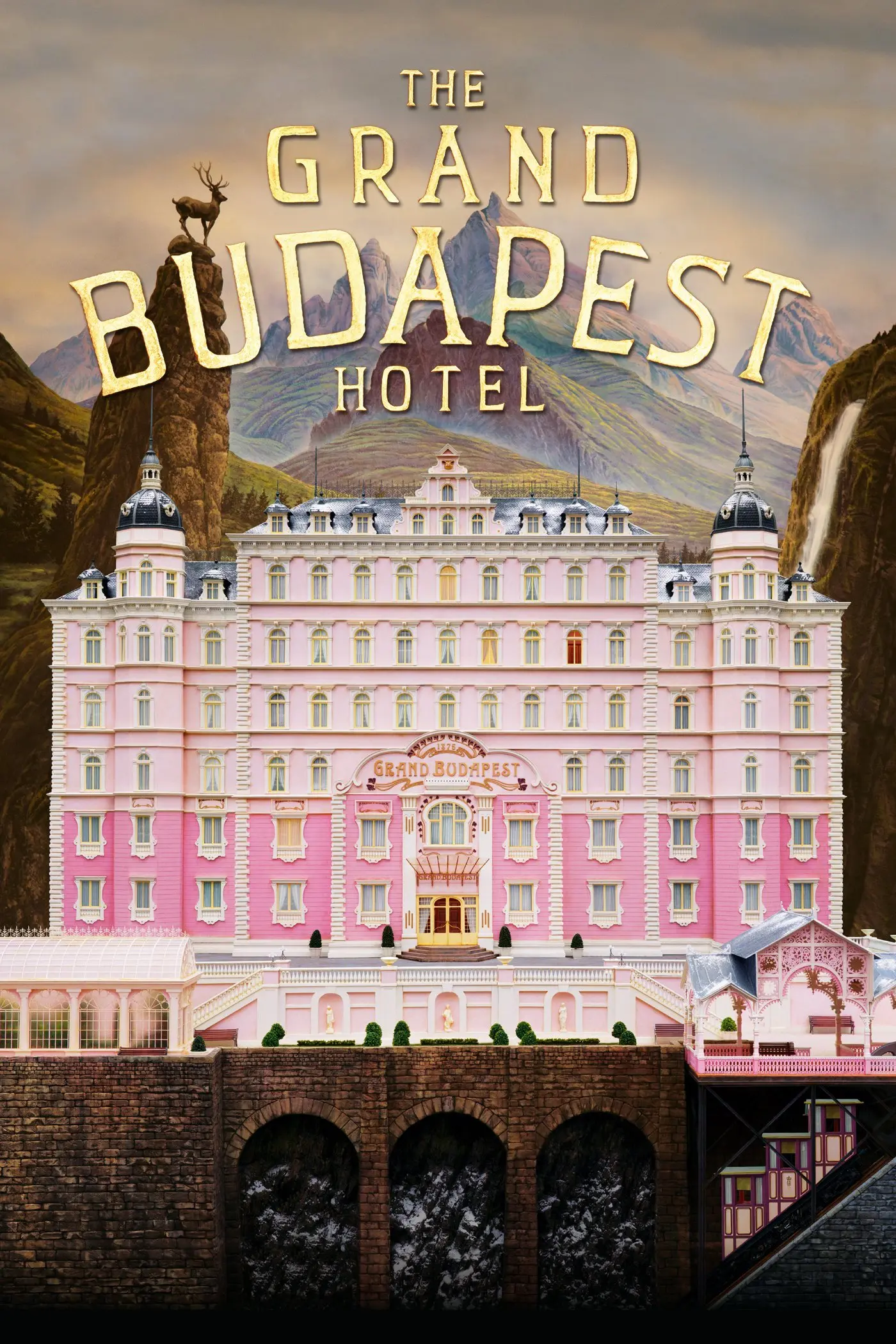 Poster for the filmen "The Grand Budapest Hotel"