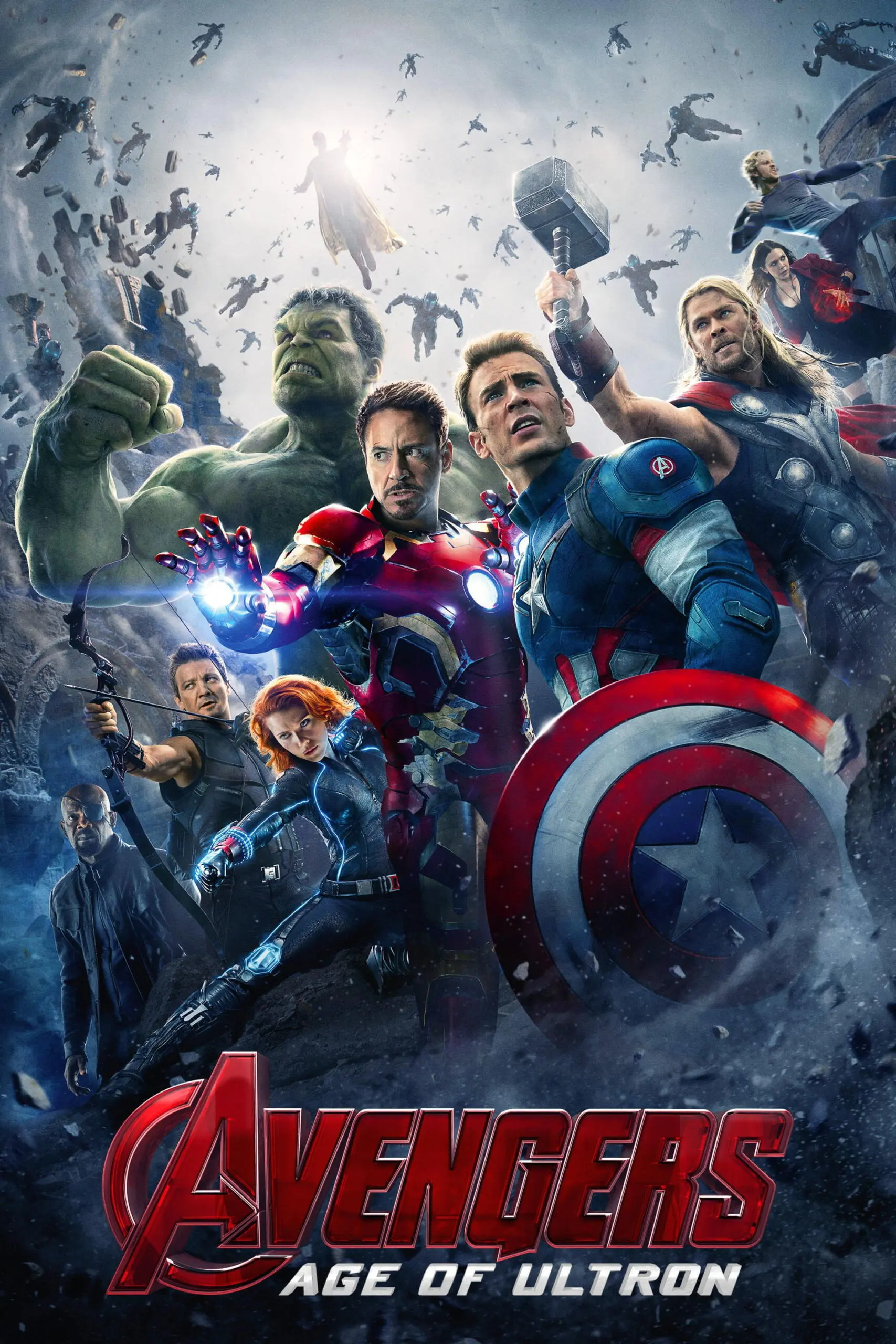 Poster for the filmen "Avengers: Age of Ultron"