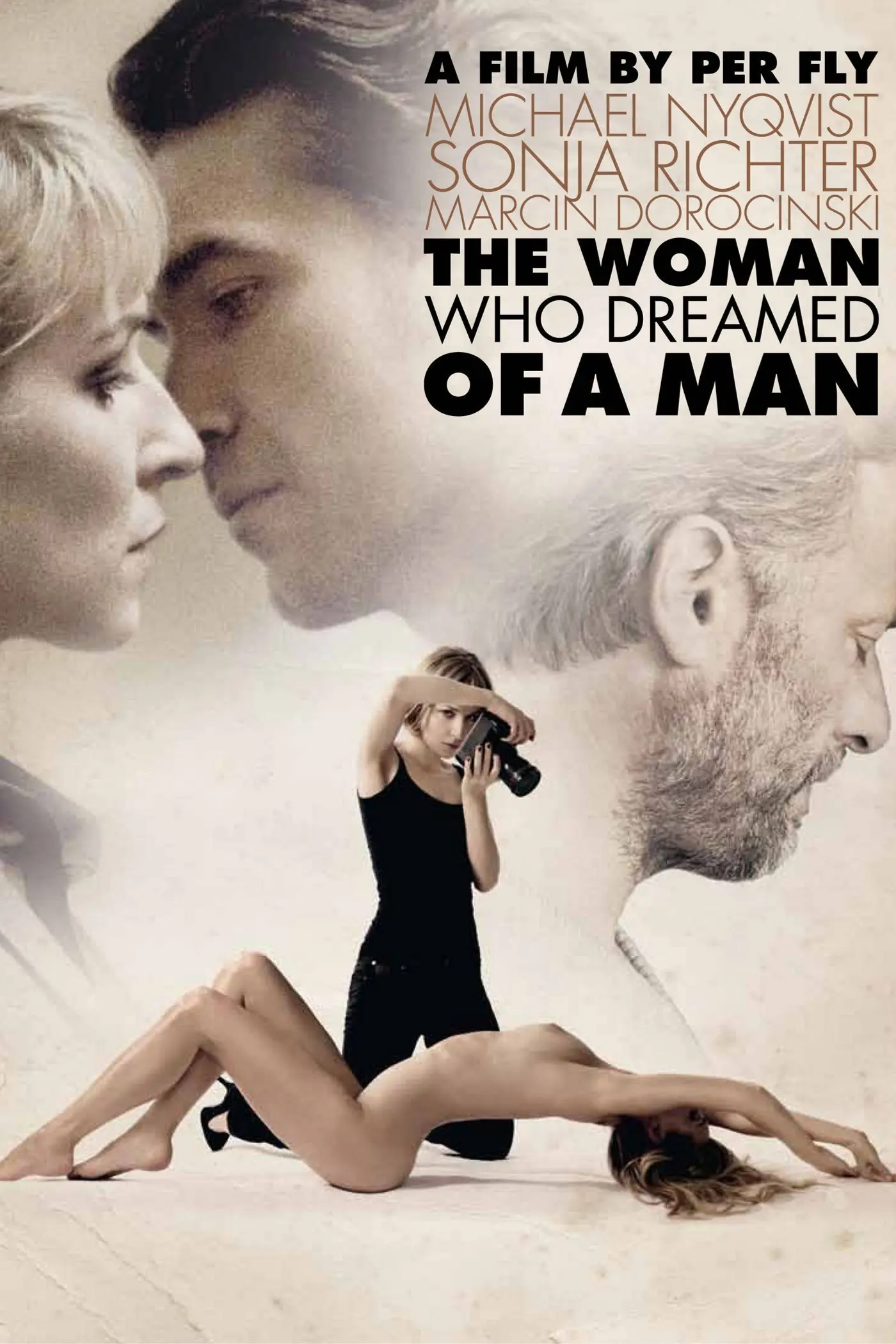 Poster for the filmen "Kvinden der drømte om en mand"