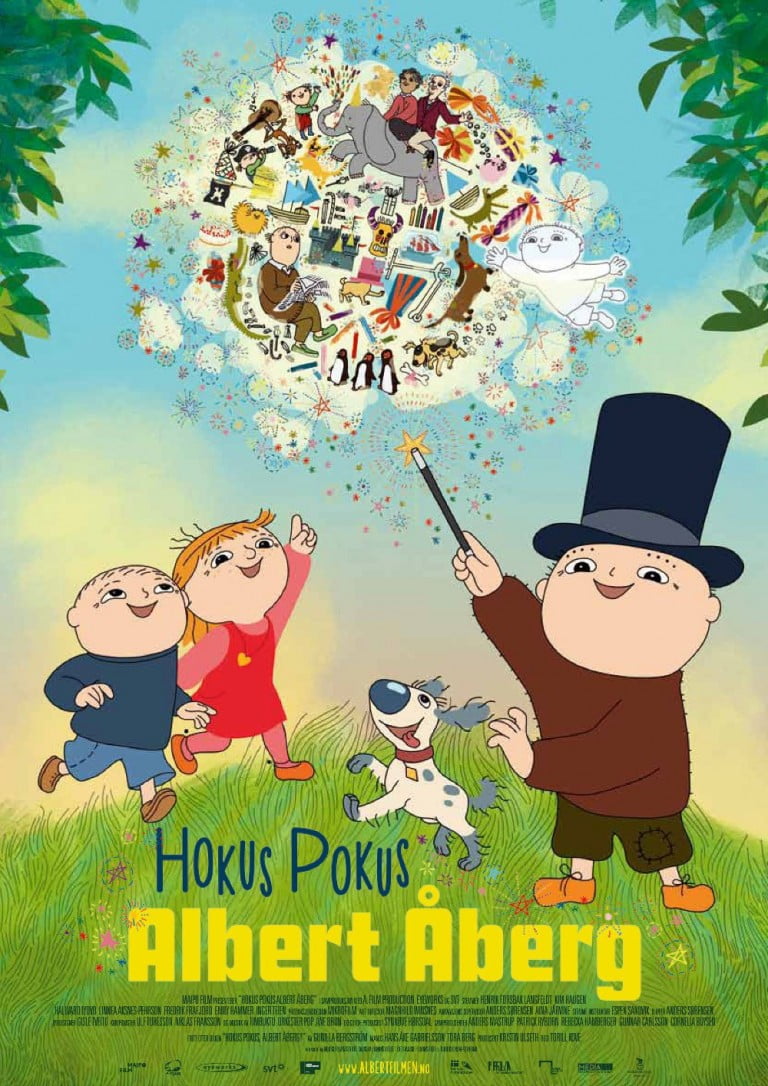Poster for the filmen "Hokus Pokus Albert Åberg"