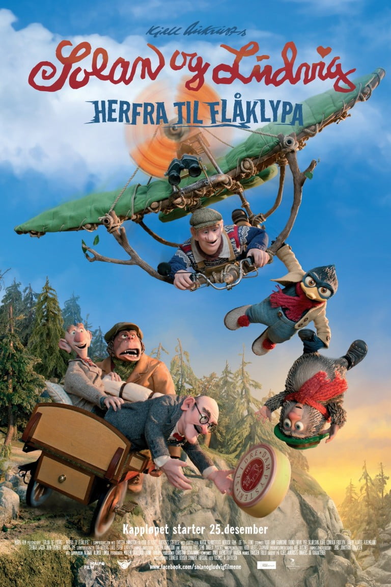 Poster for the filmen "Solan og Ludvig - Herfra til Flåklypa"