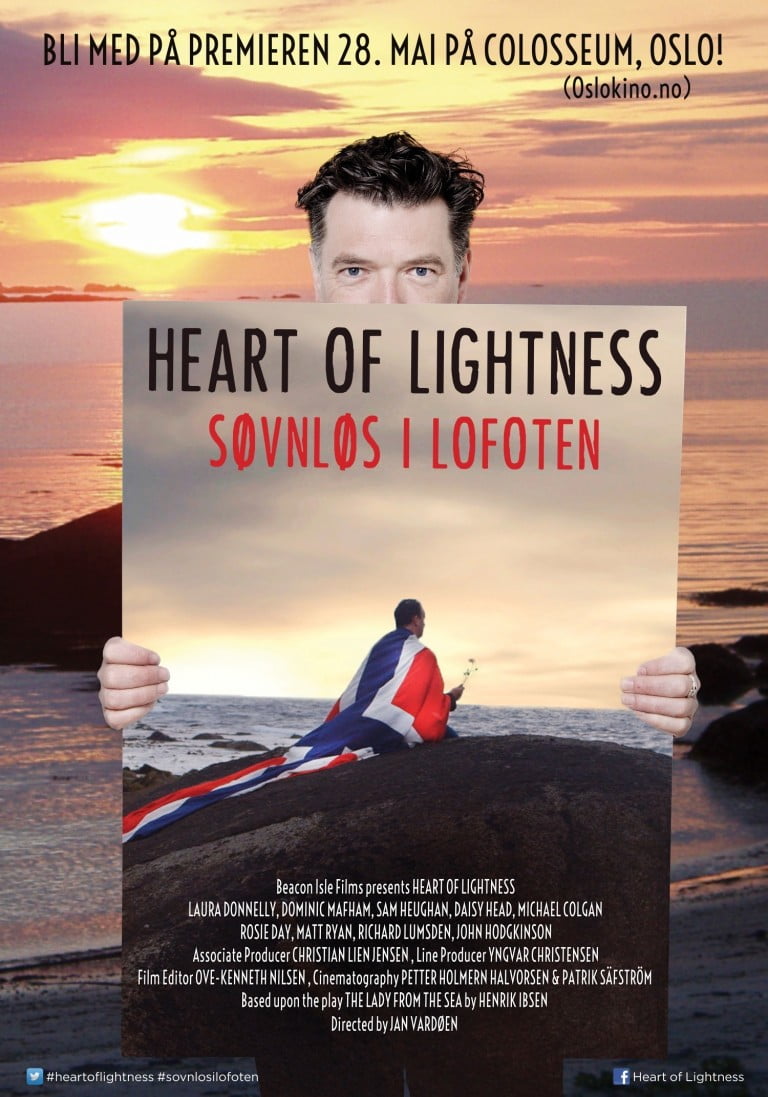 Poster for the filmen "Søvnløs i Lofoten"