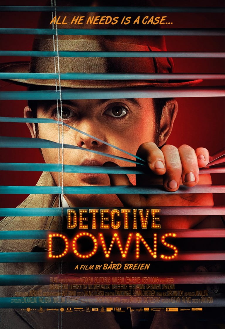 Poster for the filmen "Detektiv Downs"