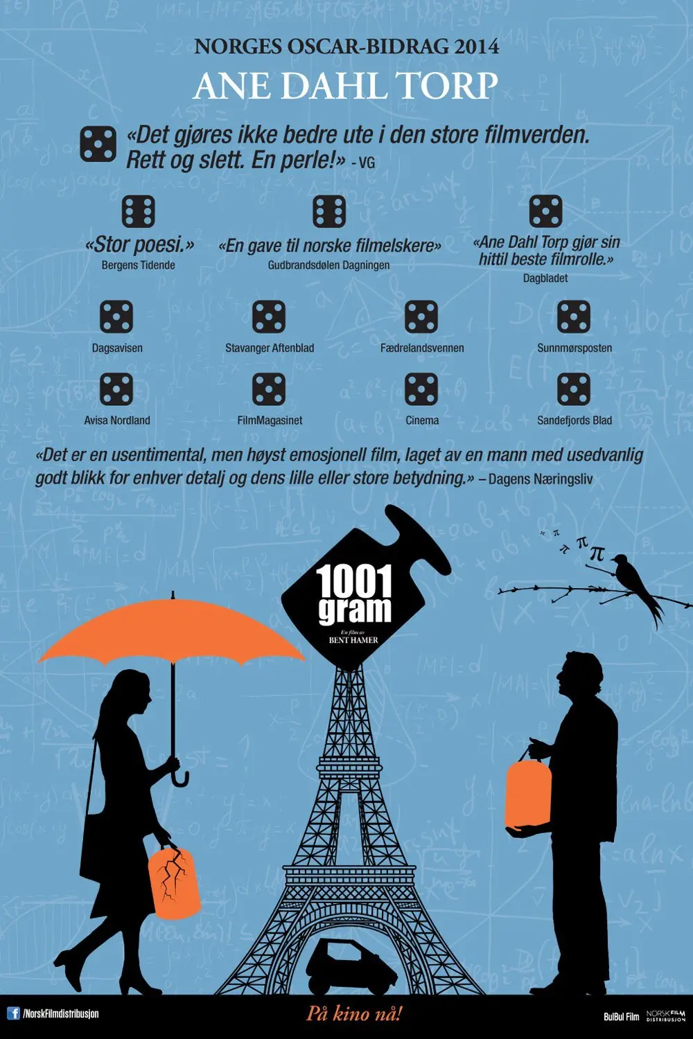 Poster for the filmen "1001 Grammi"
