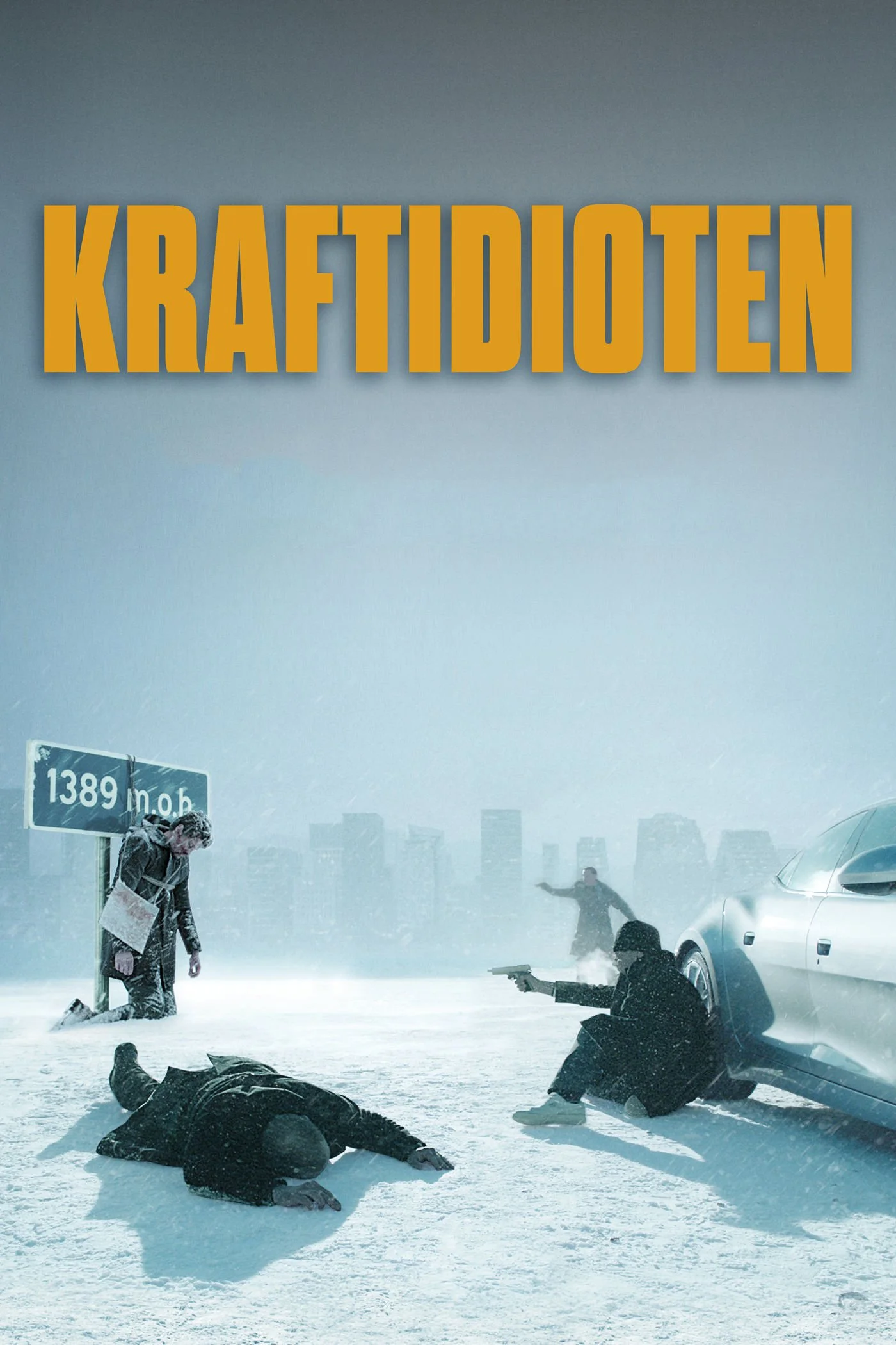 Poster for the filmen "Kraftidioten"