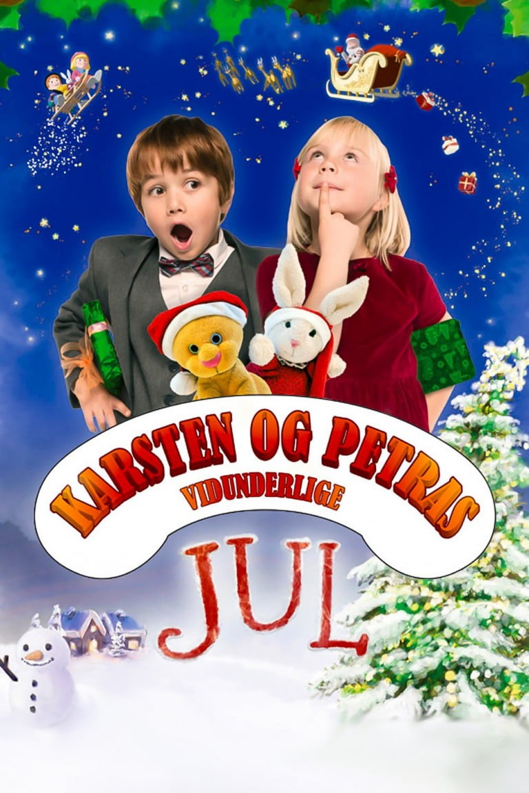 Poster for the filmen "Karsten og Petras vidunderlige jul"