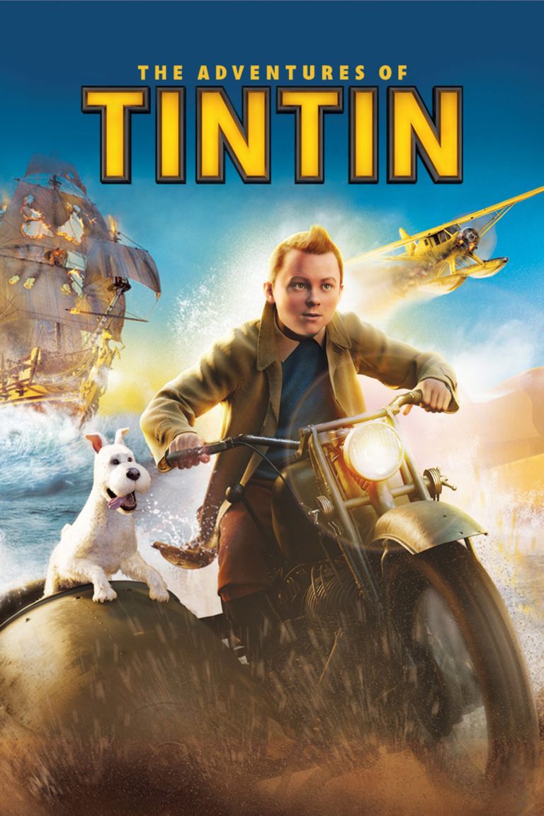 Poster for the filmen "På eventyr med Tintin - Enhjørningens hemmelighet"