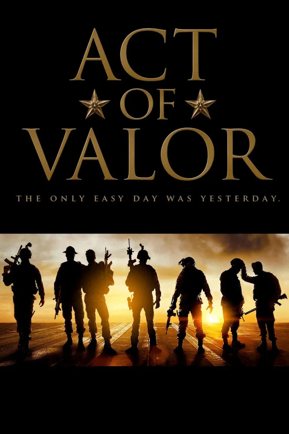 Poster for the filmen "Act of Valor"