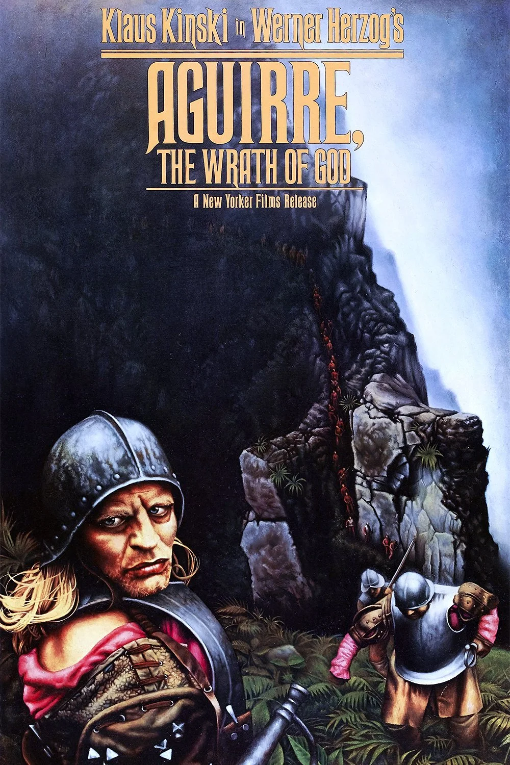 Poster for the filmen "Aguirre, der Zorn Gottes"