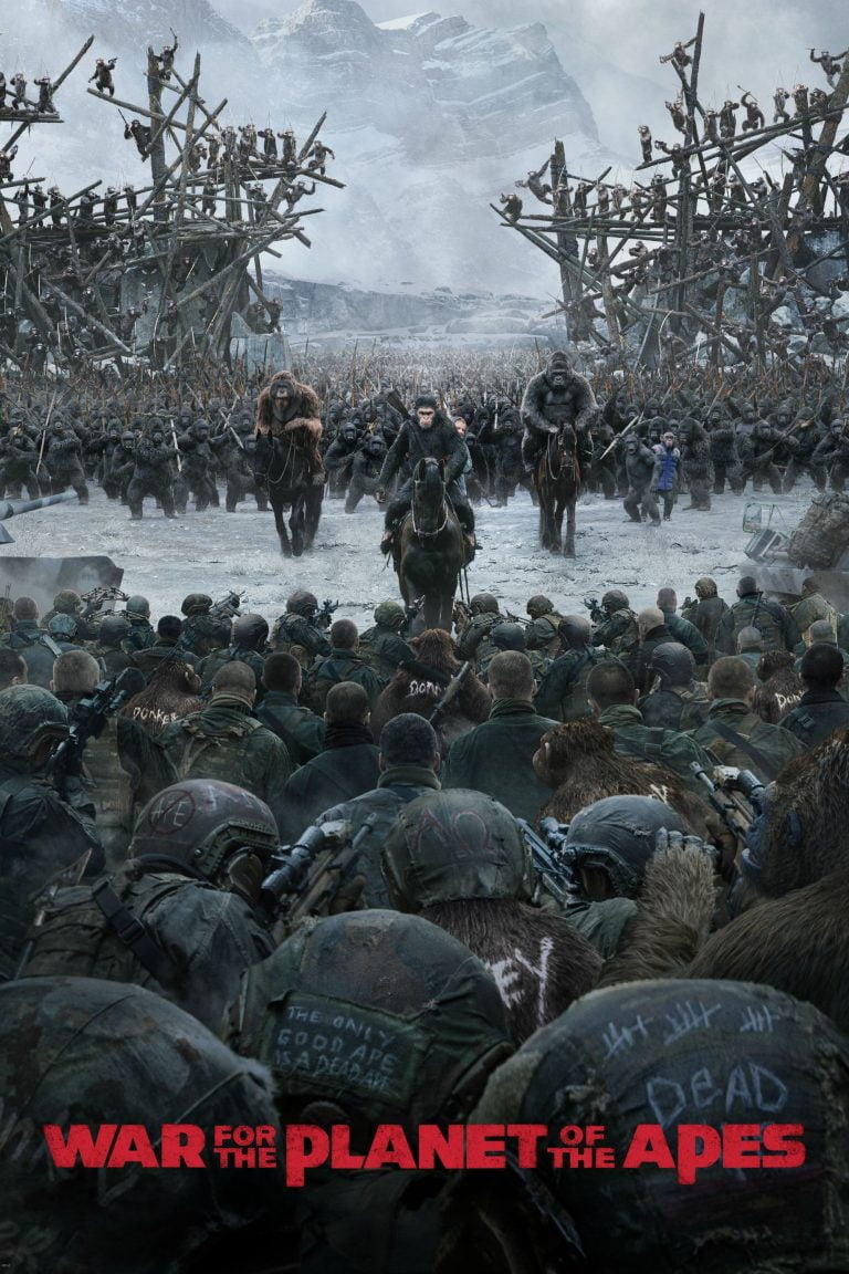 Poster for the filmen "War for the Planet of the Apes"